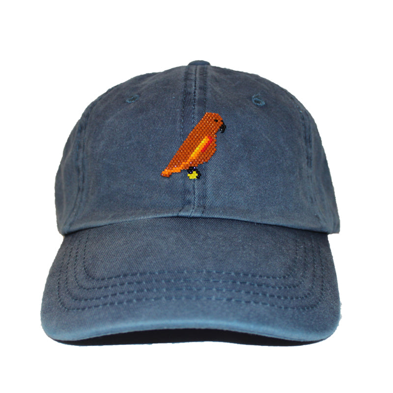 Gorra Pájaro  Wixárika Miyuki